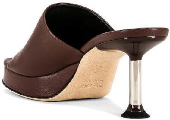 (Women) By Far Leather Mules 'Deep Red Fashion' 22FWCAAMSEQNAP Shop (Women) By Far Leather Mules 'Deep Red Fashion' 22FWCAAMSEQNAP