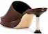 (Women) By Far Leather Mules 'Deep Red Fashion' 22FWCAAMSEQNAP