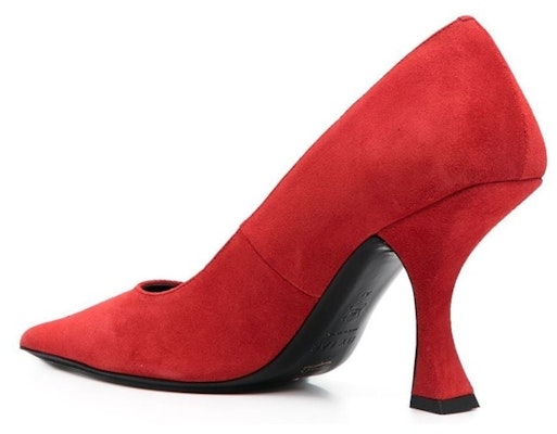 (Women) By Far Leather Mules 'Red Stiletto' 22PFVIVPMU Lookbook (Women) By Far Leather Mules 'Red Stiletto' 22PFVIVPMU