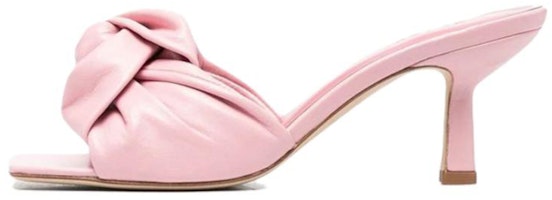 (Women) By Far Leather Open-Toe Square-Toe Slide 'Pink' 21SSLAMPOCRE (Women) By Far Leather Open-Toe Square-Toe Slide 'Pink' 21SSLAMPOCRE