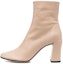Buy (W) But Ankle Kulit By Far Hujung Bulat Selesa 'Beige' 23PFVLABTPNAP