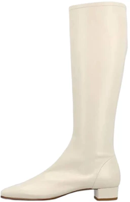 (W) By Far Sepatu Boots Kulit Tinggi Ujung Kotak 'Putih' 19FWEDIDFHL Buy (W) By Far Sepatu Boots Kulit Tinggi Ujung Kotak 'Putih' 19FWEDIDFHL