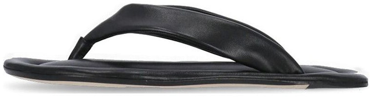 (Women) By Far Leather Thong Sandal 'Black Fashion' 23SSDASBLNAPBL (Women) By Far Leather Thong Sandal 'Black Fashion' 23SSDASBLNAPBL