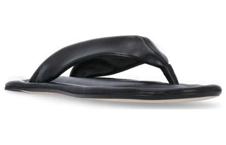 (W) By Far Leather Thong Sandal 'Black Fashion' 圖 2