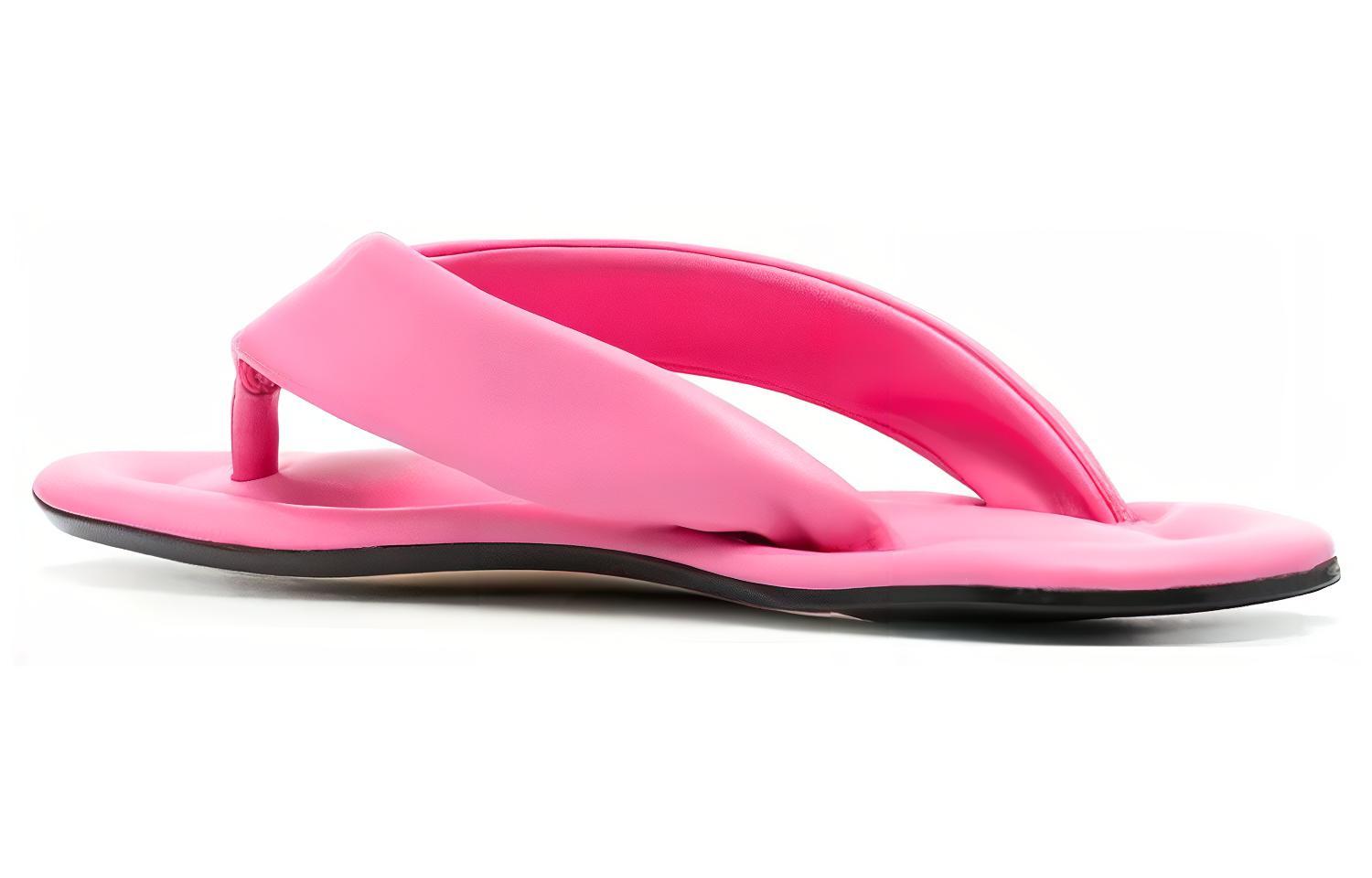 (W) By Far Leather Thong Sandals 'Fashion Pink' 圖 4