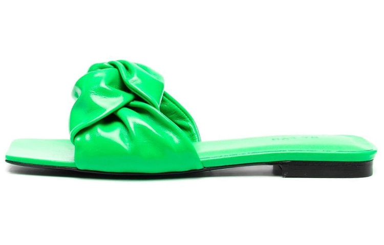 Buy (W) By Far Lima '绿色皮革时尚凉鞋' 22SSLIMSPGGLS