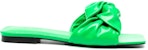 (W) Sandal Fesyen Kulit Hijau By Far Lima 22SSLIMSPGGLS