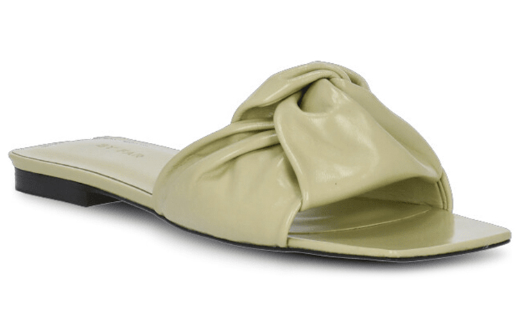 (W) By Far Lima Sandals 'Green Leather Fashion' 圖 2