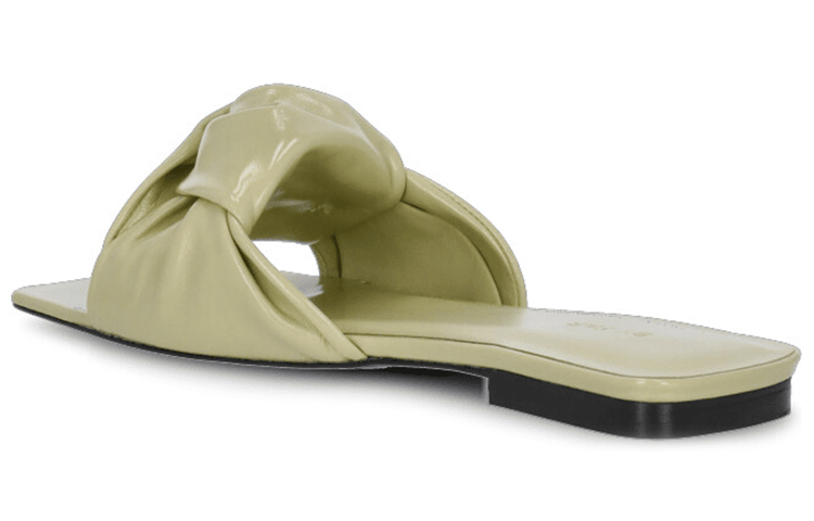 (W) By Far Lima Sandals 'Green Leather Fashion' 圖 3