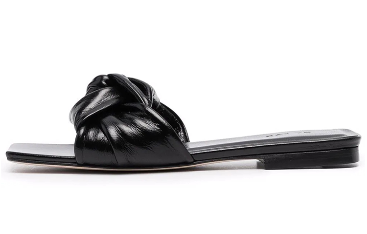 (W) By Far Lima Slides 'Casual Fashion Black'