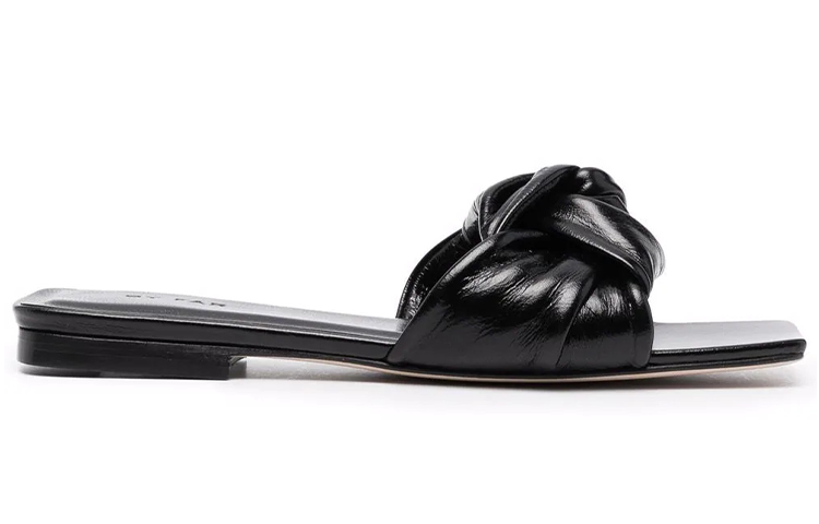 (W) By Far Lima Slides 'Casual Fashion Black' 圖 2