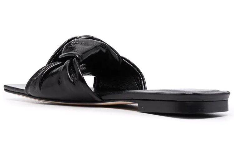 (W) By Far Lima Slides 'Casual Fashion Black' 圖 4