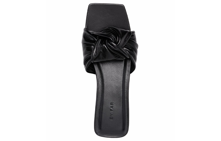 (W) By Far Lima Slides 'Casual Fashion Black' 圖 5