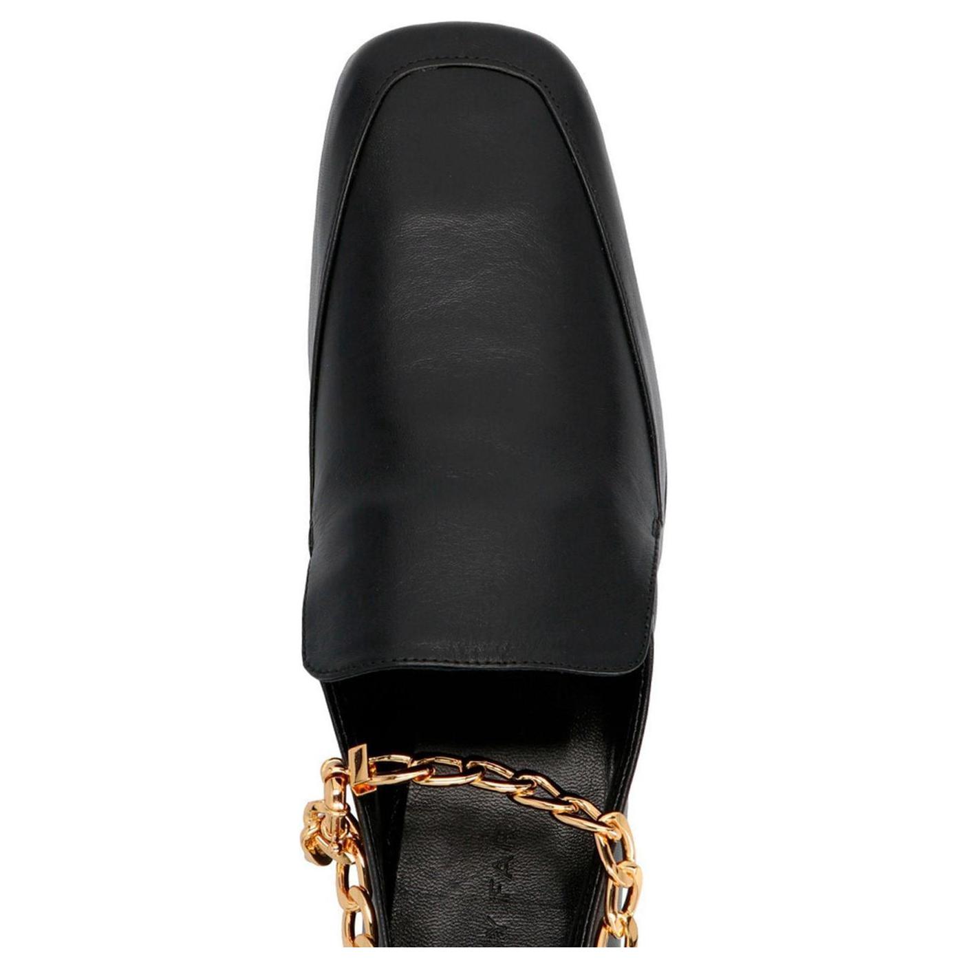 (W) By Far Loafer 'Black Leather Chain' 圖 4
