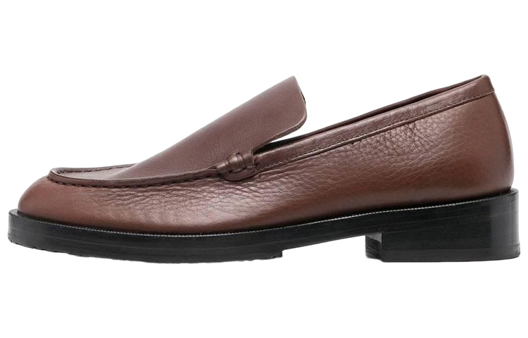 (W) By Far Loafer 'Brown Leather'