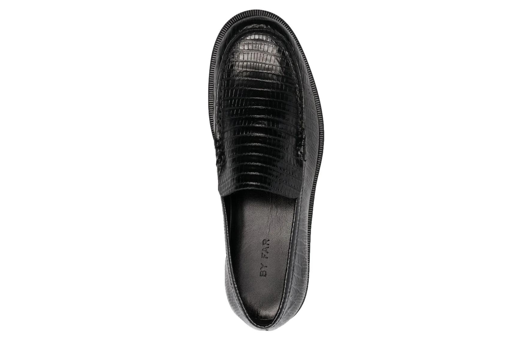 (W) By Far Loafer 'CMFTable Black Leather' 圖 3