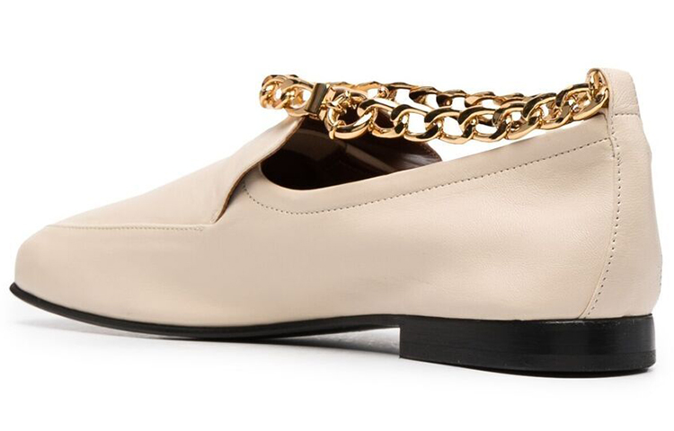 (W) By Far Loafers 'Chain Detail Light Brown' 圖 3