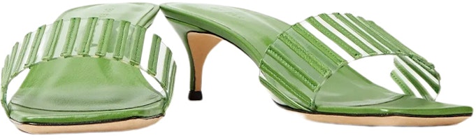 By Far Mei 皮革穆勒鞋 女款 葉綠色 Lookbook By Far Mei 皮革穆勒鞋 女款 葉綠色