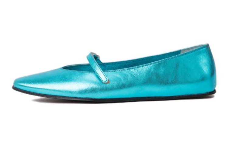 (Women) By Far Molly 'Blue Round Toe Low Top' 23SSMOLFAQA