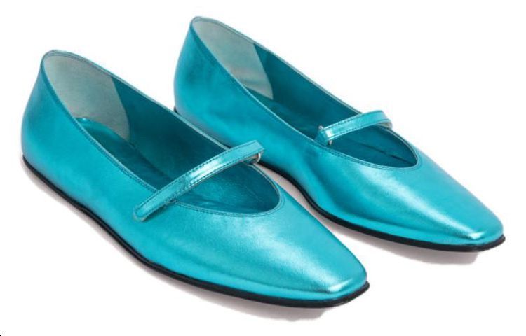 (W) By Far Molly 'Blue Round Toe Low Top' 圖 4