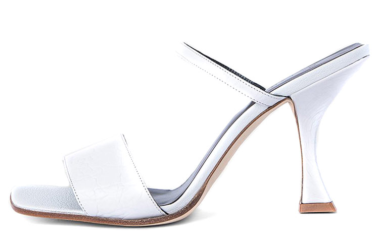 Buy (W) By Far Nayla '荧光鳄鱼压纹白色' 32212136132654