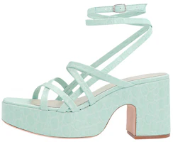 (Women) By Far Pamela 'Crocodile Ice Blue' 21SSPAMWICECCE (Women) By Far Pamela 'Crocodile Ice Blue' 21SSPAMWICECCE