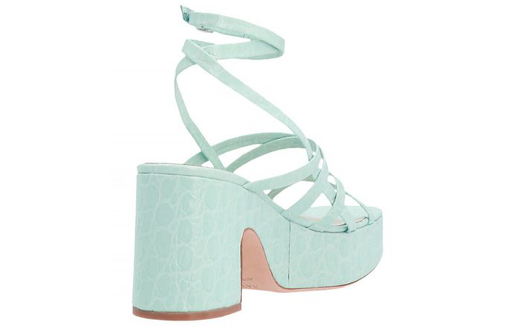 (W) By Far Pamela 'Crocodile Ice Blue' 圖 3