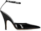 Order (Women) By Far Patent Leather Buckle Pointed-Toe Stiletto 'Black' 23CRELZHBLPBL