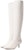(Women) By Far Pointed Comfort Boots 'Over-The-Knee White' 23CRMEHDWHNAP
