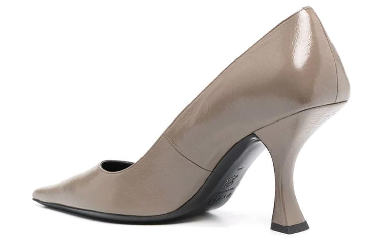 (W) By Far Pointed High Heels 'Brown Crease Effect' 圖 3