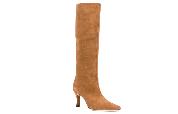 (W) By Far Pointed Toe High Boots 'Brown' 圖 2