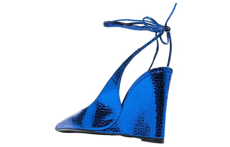 Shop (W) 바이파 포인티드 레이스업 하이힐 (블루) 23CRVAUWBUFLGBU