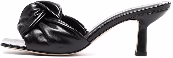 (Women) By Far Retro High Heel 'Black Leather' 21SSLAMBLCRE (Women) By Far Retro High Heel 'Black Leather' 21SSLAMBLCRE