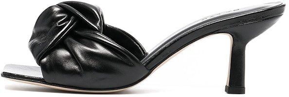 (Women) By Far Retro High Heel 'Black Leather' 21SSLAMBLCRE (Women) By Far Retro High Heel 'Black Leather' 21SSLAMBLCRE