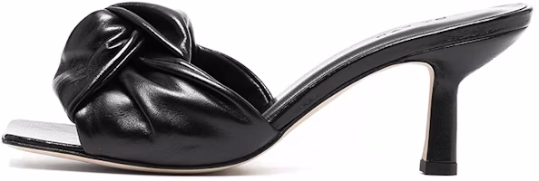 (Women) By Far Retro High Heel 'Black Leather' 21SSLAMBLCRE (Women) By Far Retro High Heel 'Black Leather' 21SSLAMBLCRE
