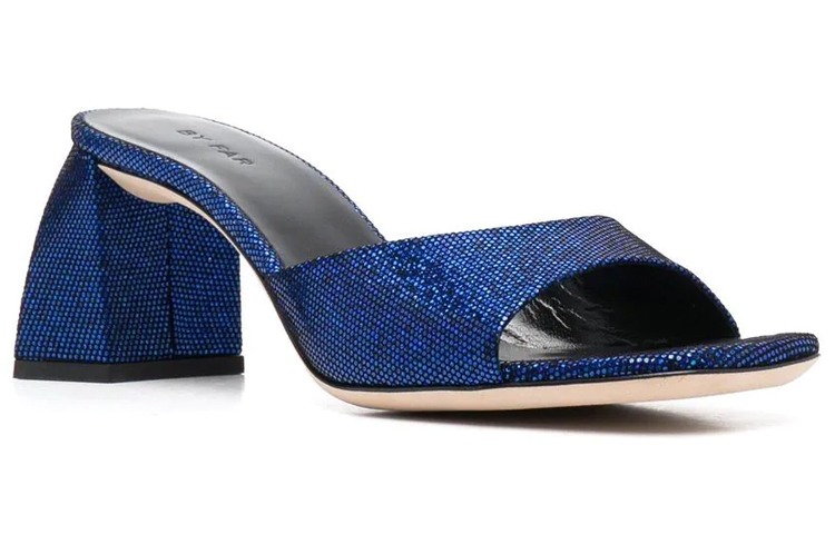 (W) By Far Romy 'Metallic Blue' 圖 2