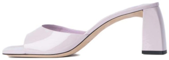 (Women) By Far Romy Slides 'Purple Square-Toe Open-Toe' 22CRJNHVIGG-152748 (Women) By Far Romy Slides 'Purple Square-Toe Open-Toe' 22CRJNHVIGG-152748