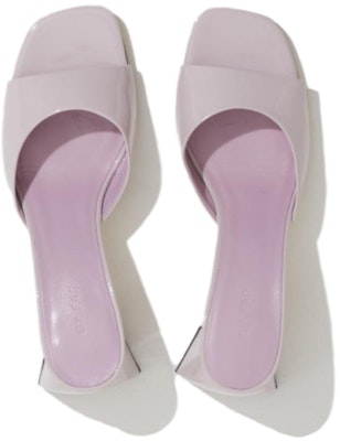 (Women) By Far Romy Slides 'Purple Square-Toe Open-Toe' 22CRJNHVIGG-152748 Purchase (Women) By Far Romy Slides 'Purple Square-Toe Open-Toe' 22CRJNHVIGG-152748