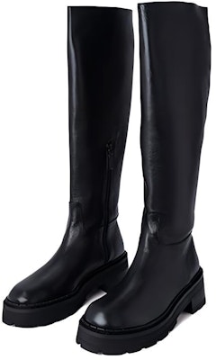 (Women) By Far Russel 'Black Leather Zipper High-Top Boots' 22FWRUSDBLNAP Lookbook (Women) By Far Russel 'Black Leather Zipper High-Top Boots' 22FWRUSDBLNAP