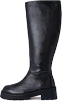(Women) By Far Russel 'Black Leather Zipper High-Top Boots' 22FWRUSDBLNAP (Women) By Far Russel 'Black Leather Zipper High-Top Boots' 22FWRUSDBLNAP