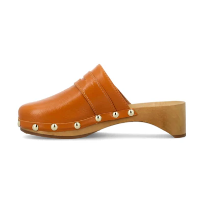 (W) By Far Sandal 'Shiny Brown'