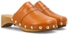 (Women) By Far Sandal 'Shiny Brown' 22SSHNSCMGLS370CM