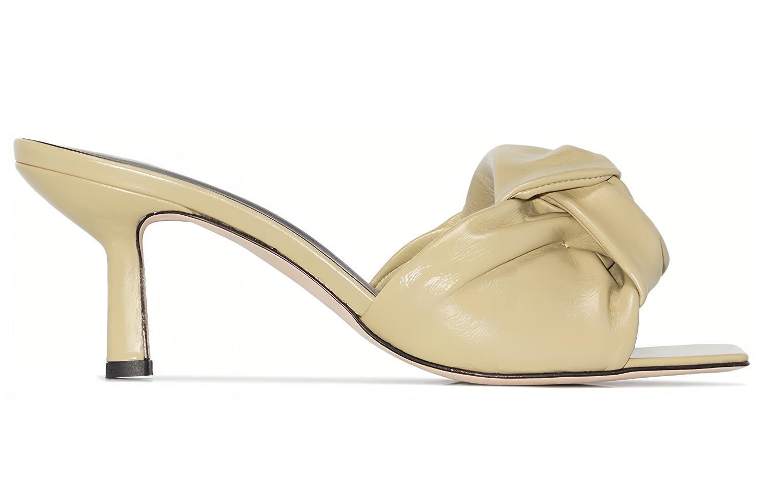 (W) By Far Sandals 'Beige Open Toe Versatile' 圖 2