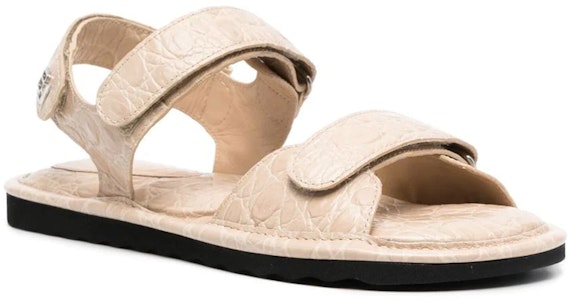 (W) By Far Slide 'Kulit Cetak Krokodil Beige' 23CRGIDSKRFCCE Order (W) By Far Slide 'Kulit Cetak Krokodil Beige' 23CRGIDSKRFCCE