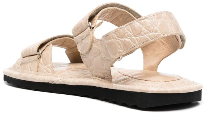 (W) By Far Slides 'Beige Kulit Corak Buaya' 23CRGIDSKRFCCE Lookbook (W) By Far Slides 'Beige Kulit Corak Buaya' 23CRGIDSKRFCCE