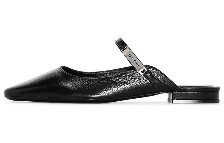 (Women) By Far Slip-On Flat 'Black' 22CRETAMBLGG