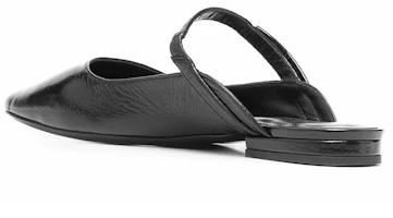 Lookbook (W) By Far Sepatu Slip-On Datar 'Hitam' 22CRETAMBLGG