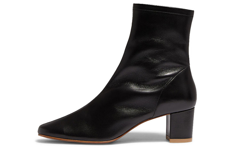 (W) By Far Sofia 'Black Leather'