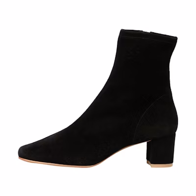 (W) By Far Sofia 'Black Suede'