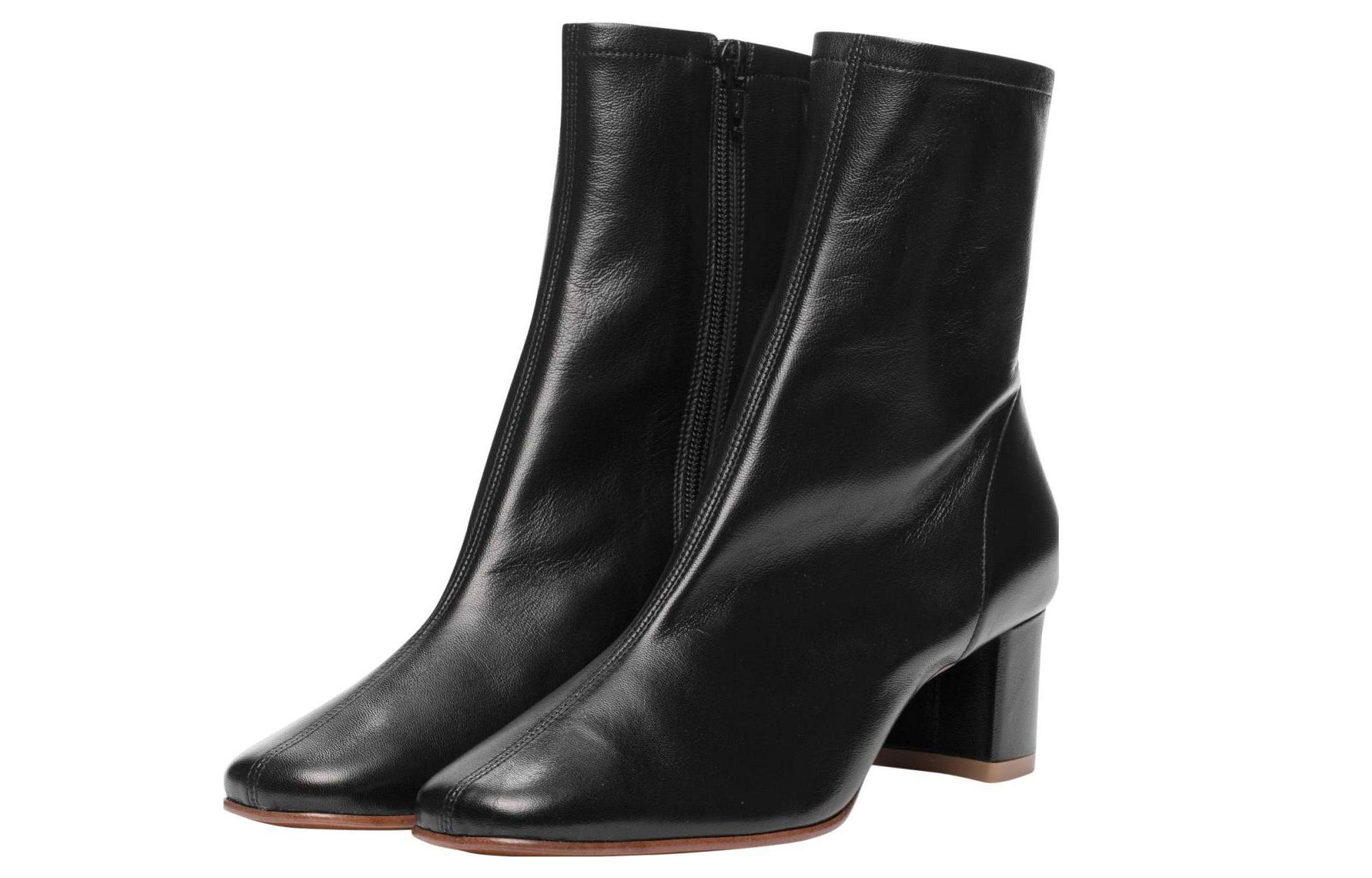 (W) By Far Sofia Ankle Boot 'Black Leather' 圖 2